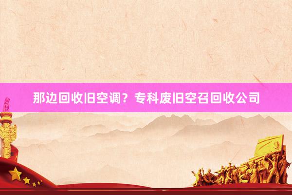 那边回收旧空调？专科废旧空召回收公司